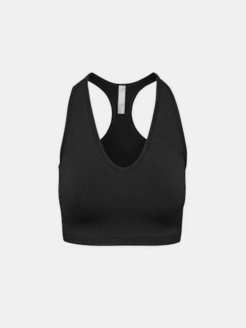 Aritzia Black Racerback Crop top